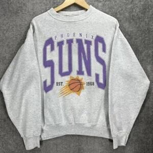 Phoenix Suns 90S Basketball Graphic Sweatshirt Retro Style